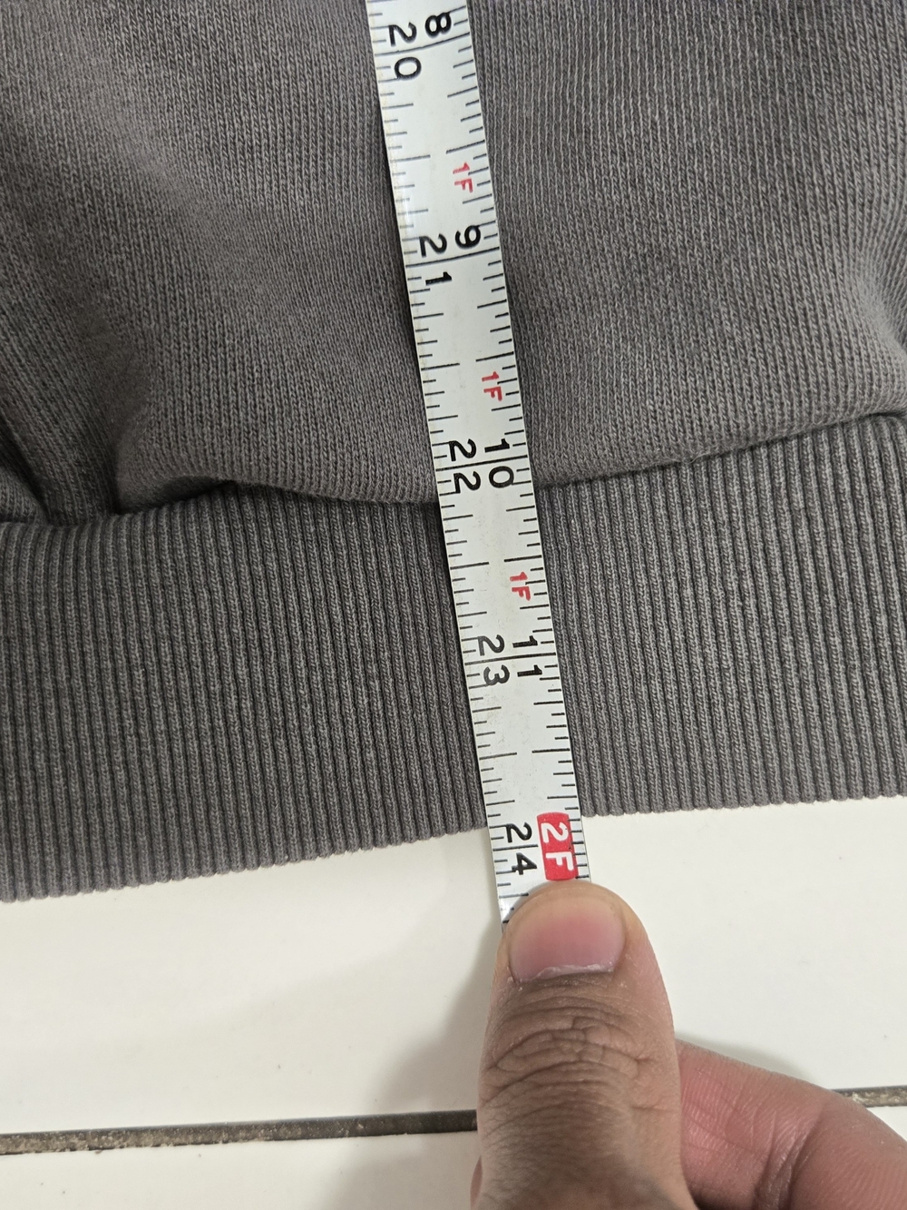 GRAILZ TALK high gsm Cotton Cropped Hoodie Size 1 (L-XL) - Picture 5 of 6